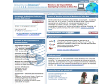 Tablet Screenshot of monitoreointernet.com